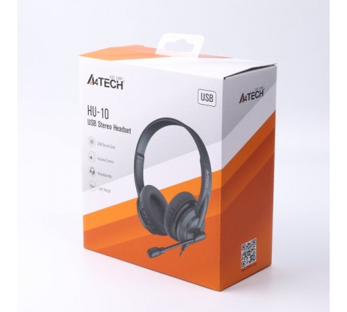 Гарнiтура A4Tech HU-10 Black Гарнiтура A4Tech HU-10 Black