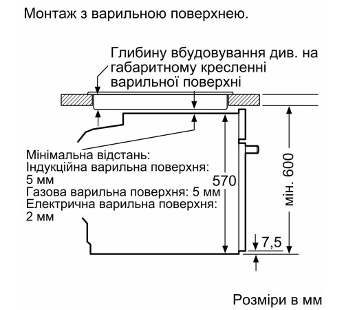 Духова шафа Bosch HUA736EA0T