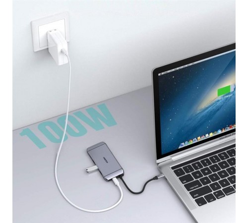 USB-хаб Choetech HUB-M15 USB Type-C 9-в-1 USB-хаб Choetech HUB-M15 USB Type-C 9-в-1