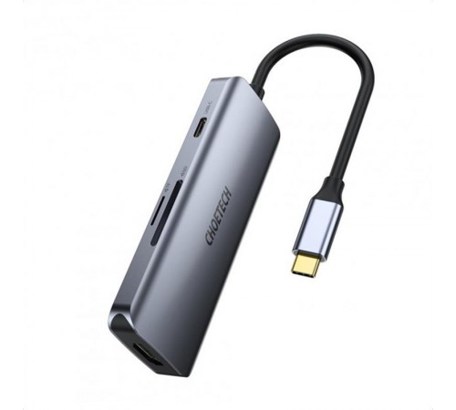 Концентратор Choetech HUB-M19 7 in 1 USB-C to HDMI Multiport Adapter Концентратор Choetech HUB-M19 7 in 1 USB-C to HDMI Multiport Adapter