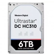 Накопичувач HDD 3.5" SATA 6.0TB WD Ultrastar DC HC310 7200rpm 256MB (HUS726T6TALE6L4)