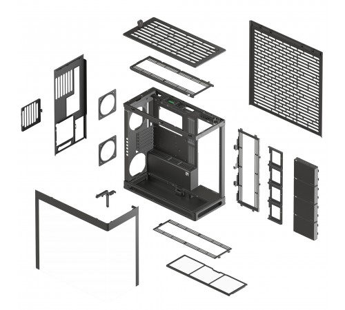 Корпус HAVN HS 420 Base Edition Black (HVN-CA-HS420-06)