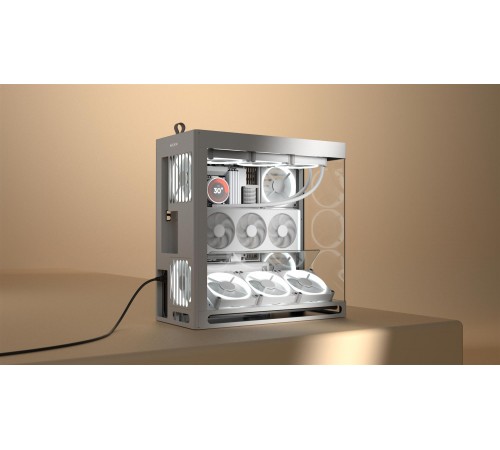 Корпус HAVN HS 420 VGPU Edition White (HVN-CA-HS420-07)