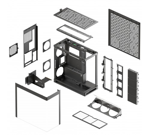 Корпус HAVN HS 420 VGPU Edition Black (HVN-CA-HS420-08)