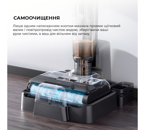 Акумуляторний миючий пилосос Jimmy HW9