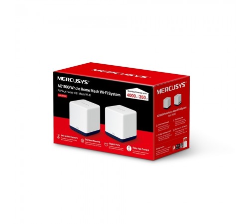 WiFi Mesh-система Mercusys Halo H50G(2-pack) WiFi Mesh-система Mercusys Halo H50G(2-pack)