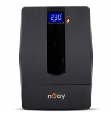 Джерело безперебійного живлення NJOY Horus Plus 1500 (PWUP-LI150H1-AZ01B) Lin.int., AVR, 4 x евро, USB, LCD, пластик
