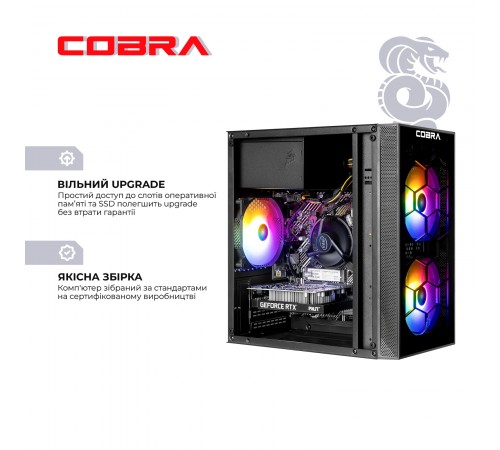 Персональний комп`ютер COBRA Advanced (I121F.16.S5.55.25100)