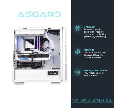 Персональний комп`ютер ASGARD Bragi (I149KF.64.S20.675XT.4591W) Персональний комп`ютер ASGARD Bragi (I149KF.64.S20.675XT.4591W)