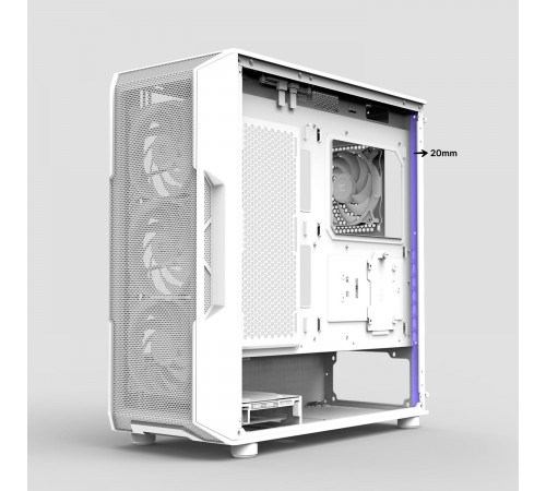 Корпус Zalman i3 Neo ARGB V2 White