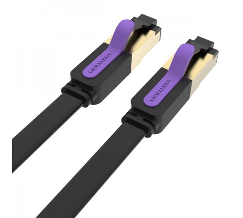 Патч-корд Vention CAT7 SSTP Ethernet, 1.5 m, Black (ICABG)