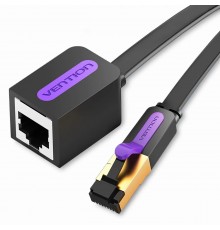 Патч-корд Vention CAT7 FTP Ethernet, 1 m, Black (ICBBF)