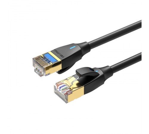 Патч-корд Vention CAT 8 SFTP Ethernet Slim Type, 3 m, Black (IKIBI) Патч-корд Vention CAT 8 SFTP Ethernet Slim Type, 3 m, Black (IKIBI)