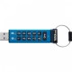 Флеш-накопичувач USB3.2 128GB Kingston IronKey Keypad 200 Type-A Blue (IKKP200/128GB)