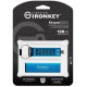 Флеш-накопичувач USB3.2 128GB Kingston IronKey Keypad 200 Type-C Blue (IKKP200C/128GB)