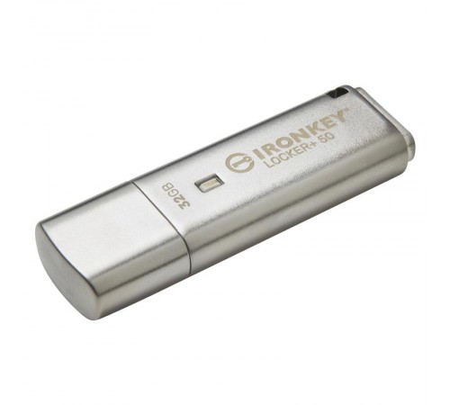 Флеш-накопичувач USB3.2 32GB Kingston IronKey Locker+ 50 (IKLP50/32GB)