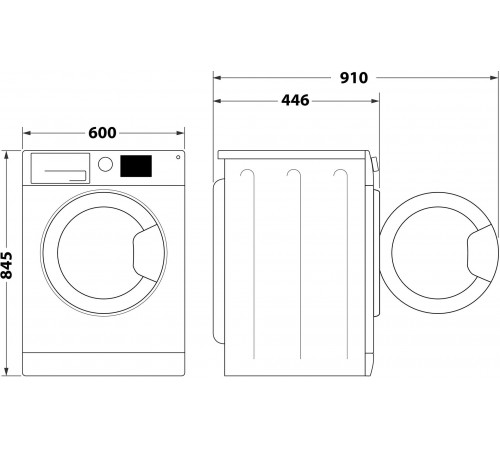 Пральна машина Indesit IM 600 MY TIME UA Пральна машина Indesit IM 600 MY TIME UA