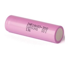 Акумулятор Samsung 18650 Li-Ion 3000 mAh Pink