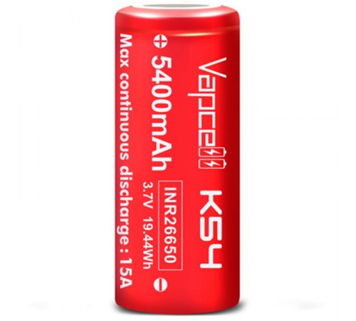 Акумулятор Vapcell 26650 5400mAh 1шт Акумулятор Vapcell 26650 5400mAh 1шт
