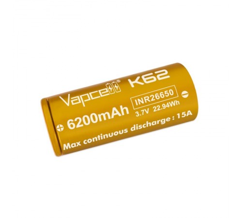 Акумулятор Vapcell 26650 6200mAh 1шт Акумулятор Vapcell 26650 6200mAh 1шт