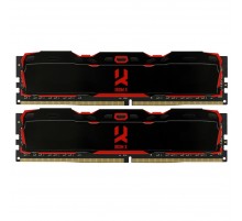 Модуль пам`ятi DDR4 2x16GB/3200 Goodram Iridium X Black (IR-X3200D464L16A/32GDC)