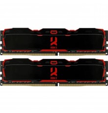 Модуль пам`яті DDR4 2x8GB/3200 Goodram Iridium X Black (IR-X3200D464L16SA/16GDC)
