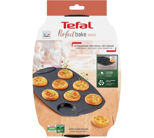 Форма для випічки Tefal PerfectBake 8 форм (J5734902) Форма для випічки Tefal PerfectBake 8 форм (J5734902)
