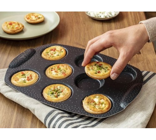 Форма для випічки Tefal PerfectBake 8 форм (J5734902) Форма для випічки Tefal PerfectBake 8 форм (J5734902)