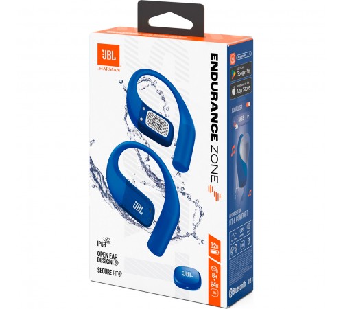 Bluetooth-гарнітура JBL Endurance Zone Blue (JBLENDUZONEBLU)