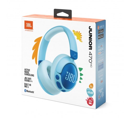 Bluetooth-гарнітура JBL Junior 470NC Blue (JBLJR470NCBLU)