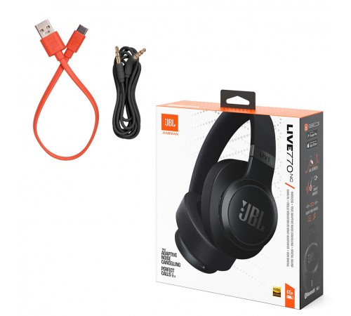 Bluetooth-гарнітура JBL Live 770NC Black (JBLLIVE770NCBLK)