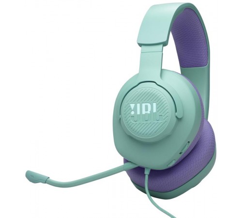 Гарнiтура JBL Quantum 100M2 Cyan (JBLQTUM100M2CYN)