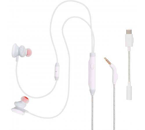 Гарнiтура JBL Quantum 50C White (JBLQTUM50CWHT)