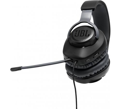 Гарнiтура JBL Quantum 100 Black (JBLQUANTUM100BLK)