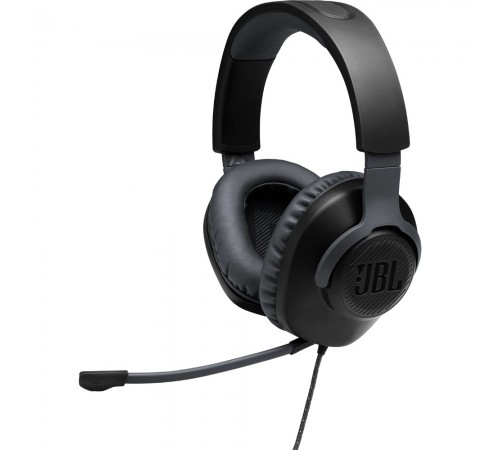 Гарнiтура JBL Quantum 100 Black (JBLQUANTUM100BLK)