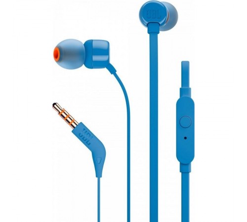 Гарнітура JBL T110 Blue (JBLT110BLU)