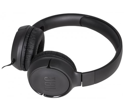 Гарнiтура JBL Tune 500 Black (JBLT500BLK)