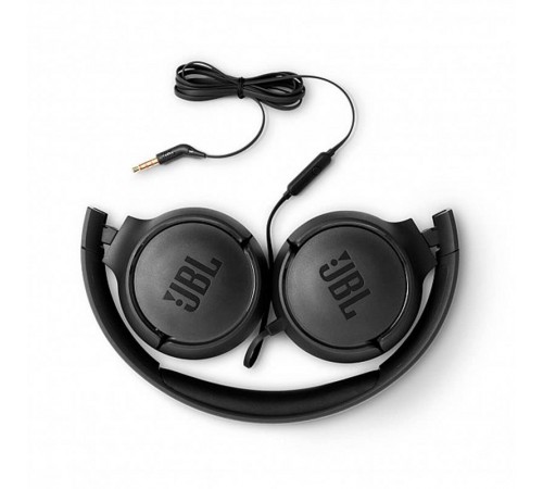 Гарнiтура JBL Tune 500 Black (JBLT500BLK)