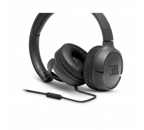Гарнiтура JBL Tune 500 Black (JBLT500BLK)