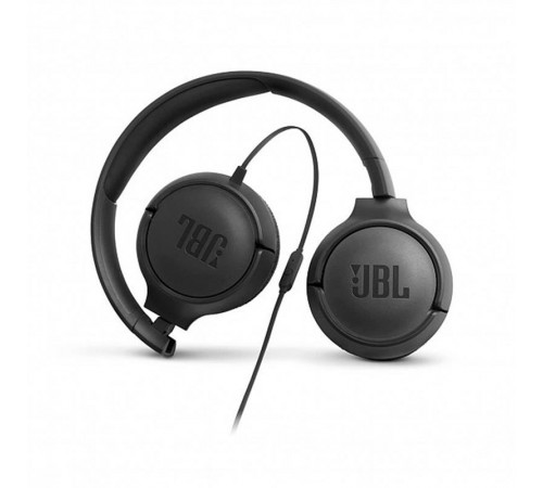 Гарнiтура JBL Tune 500 Black (JBLT500BLK)