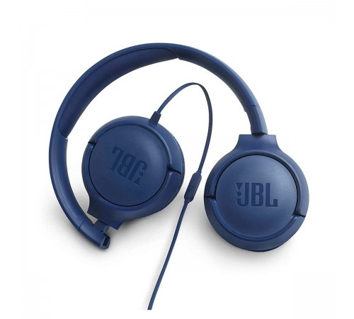 Гарнiтура JBL Tune 500 Blue (JBLT500BLU)