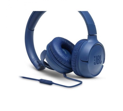 Гарнiтура JBL Tune 500 Blue (JBLT500BLU)