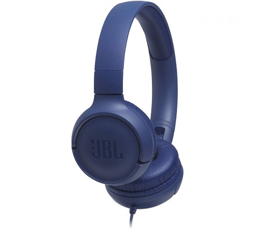 Гарнiтура JBL Tune 500 Blue (JBLT500BLU)