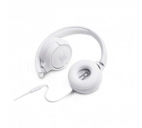 Гарнiтура JBL Tune 500 White (JBLT500WHT)