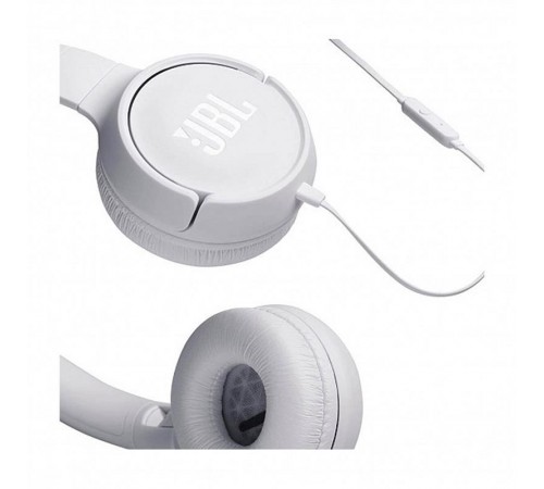Гарнiтура JBL Tune 500 White (JBLT500WHT)