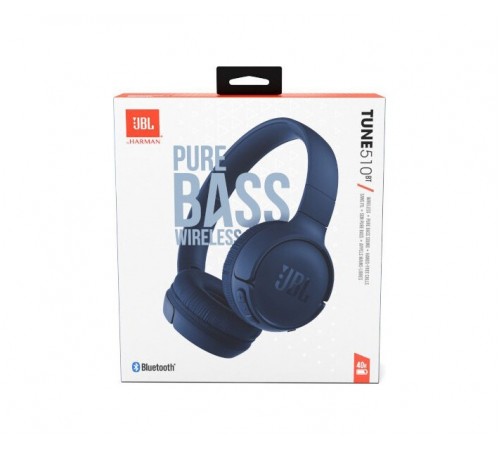 Bluetooth-гарнітура JBL Tune 510BT Blue (JBLT510BTBLUEU) Bluetooth-гарнітура JBL Tune 510BT Blue (JBLT510BTBLUEU)