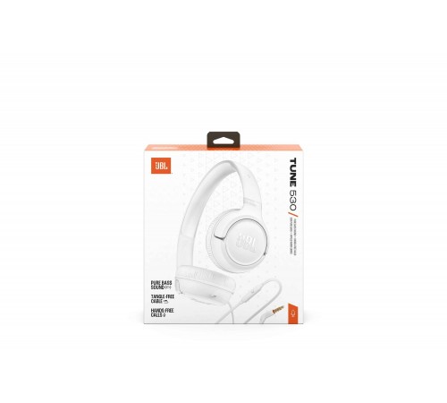 Гарнiтура JBL Tune 530 White (JBLT530WHT)