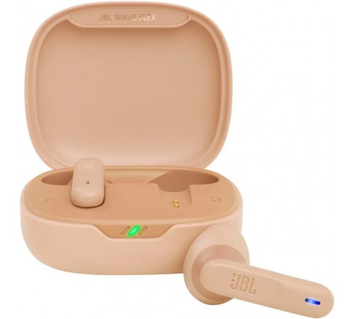 Bluetooth-гарнітура JBL Wave Flex Beige (JBLWFLEXBEG)