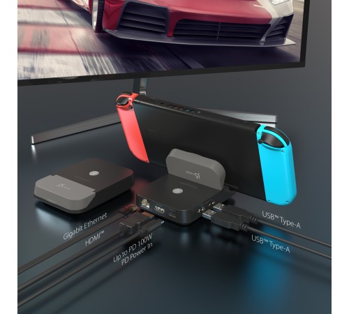Док-станція J5create для Nintendo Switch (JCD620-N)