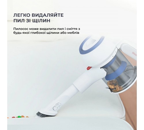 Акумуляторний пилосос Jimmy JV53 Lite Blue Акумуляторний пилосос Jimmy JV53 Lite Blue